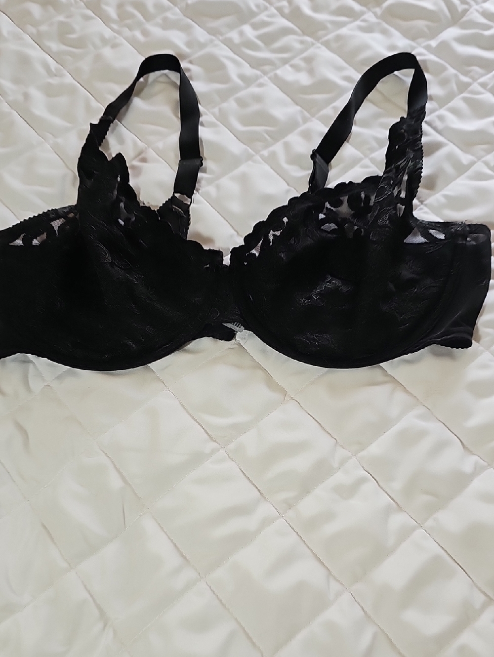 Wacoal Black Lace Underwire Bra